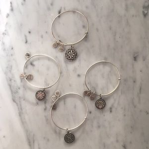 Alex + Ani charm bangle bundle